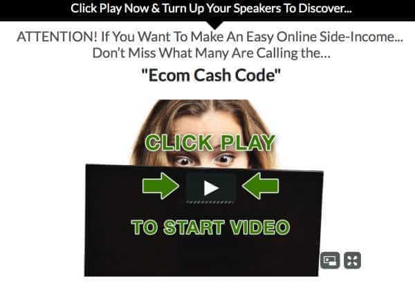 Ecom Cash Code Review – Scam or a Legitimate Money Maker?