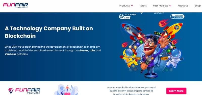 Funfair Crypto Webpage