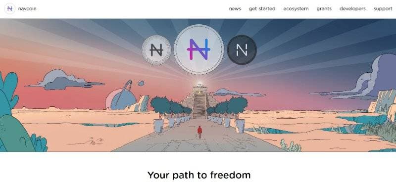 Nav Coin Webpage