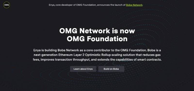 OMG Network Webpage