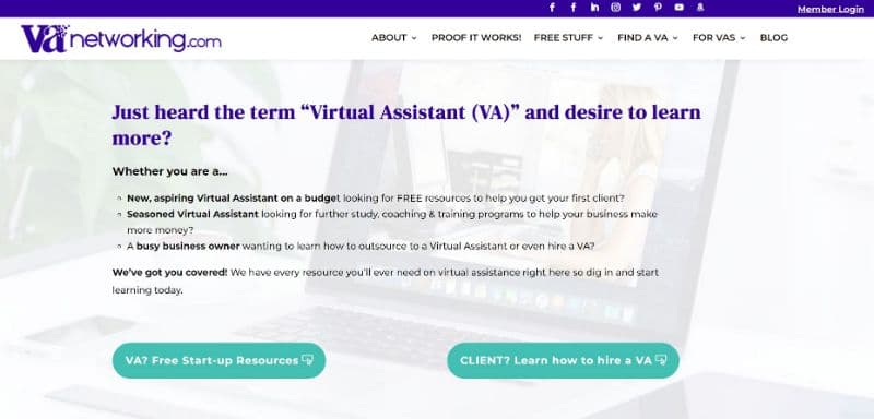 VAnetworking Website