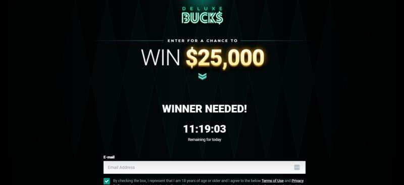 Deluxebucks homepage