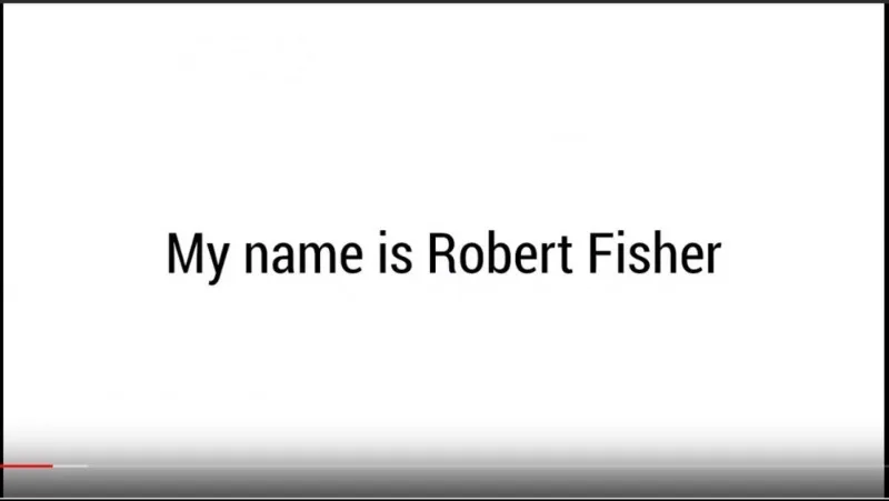 My Name Is Robert Fisher