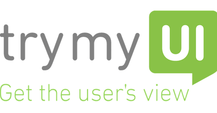 TryMyUI logo and Slogan