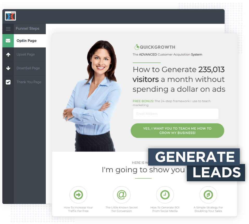 ClickFunnels Generate Leads Sales Pitch