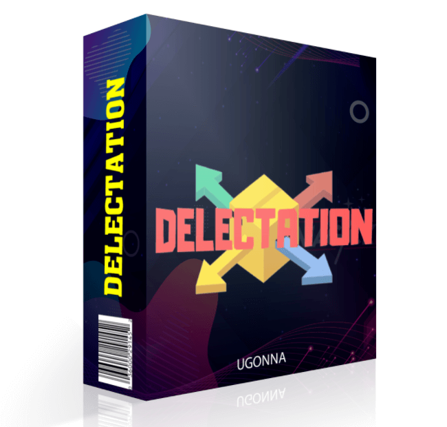 Delectation Logo and Box