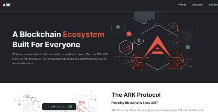 Ark Webpage