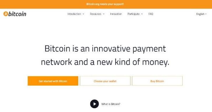 Bitcoin Webpage