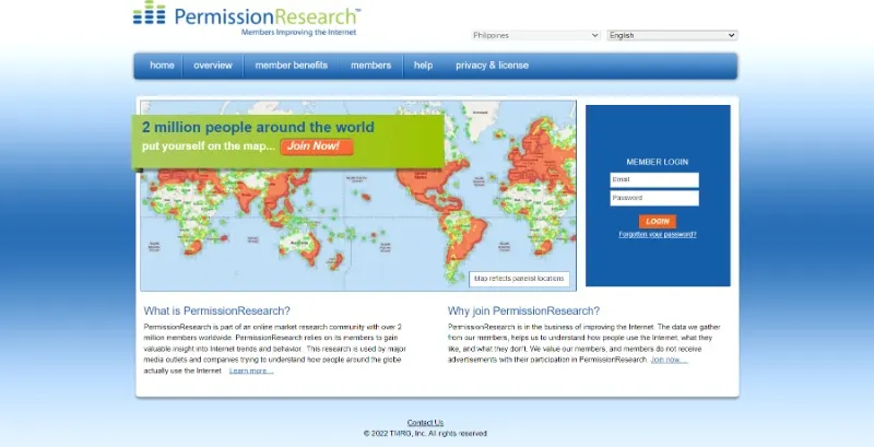 Permission Research Website