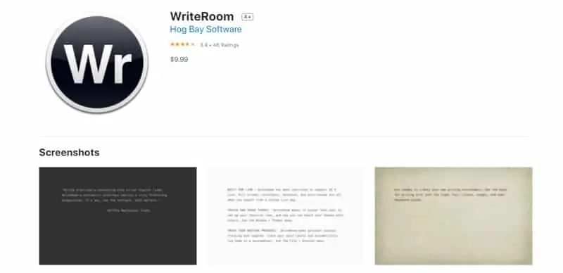 WriteRoom App