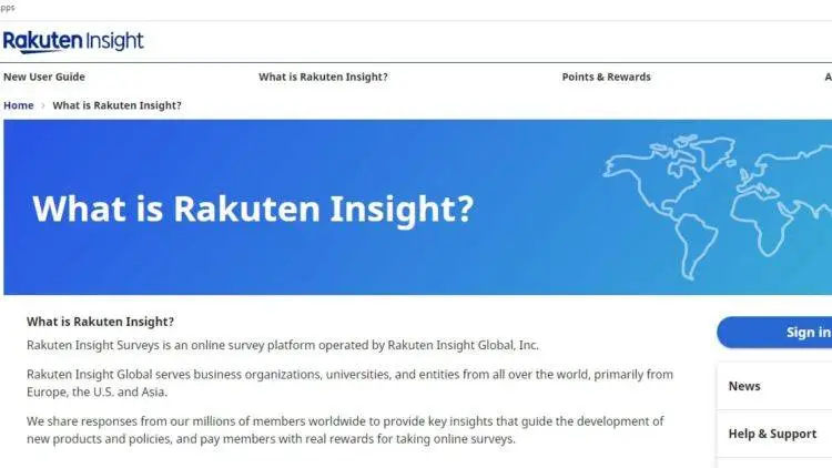 what is rakuten insight