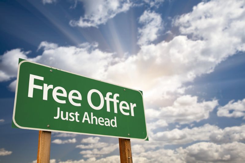 Free offer just ahead