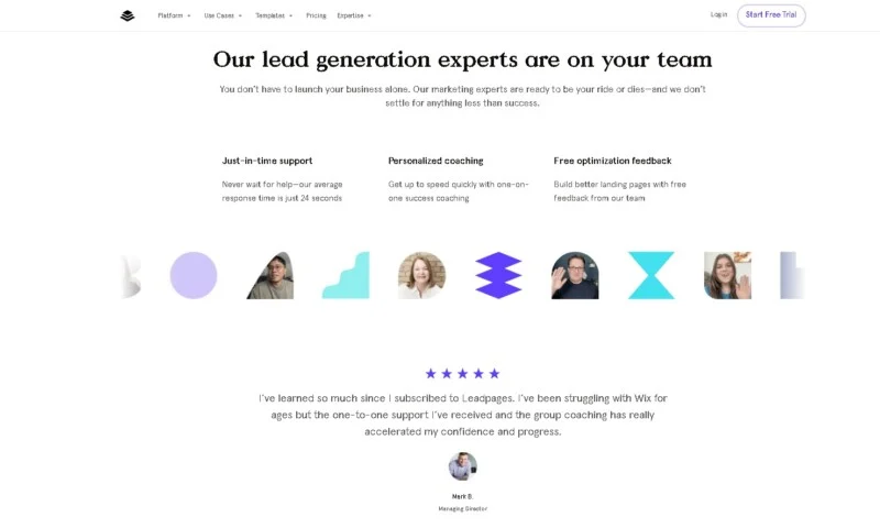Different Leadpages Experts