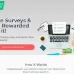 Surveys2Cash Homepage